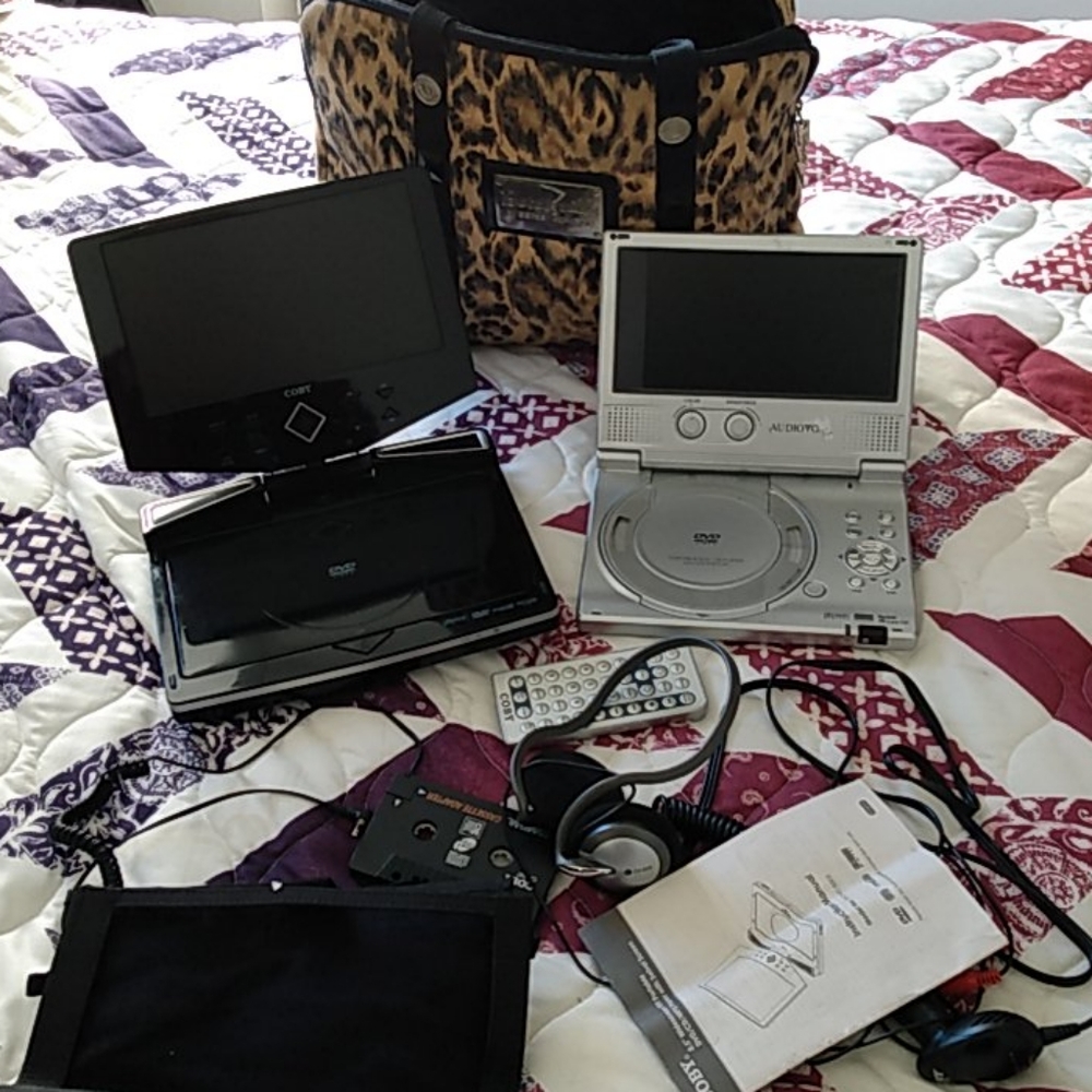 Portable DVD players